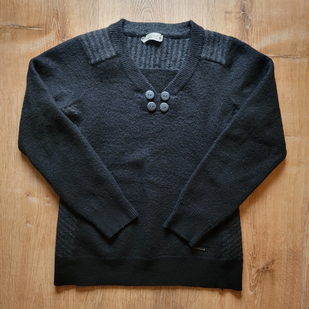 Smartwool Piney Lake Henley Merino Wool Sweater Women XS